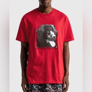Saintwoods Dog Print tee shirt streetwear lifestyle SW hype Dime